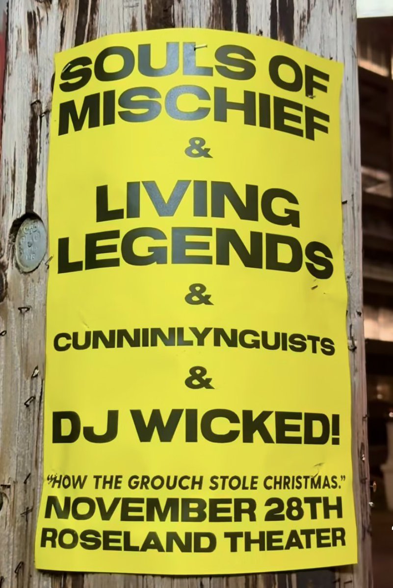 🎤 If you know me, you’ll know this is of the utmost interest. #FromTheBay