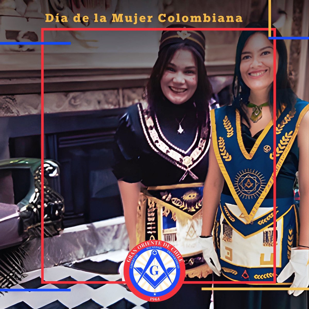 Hoy, en el "Día de la Mujer Colombiana" que honra la memoria de “La Pola”, los más importantes cargos internacionales de la Masonería colombiana estén en manos de dos mujeres (María Victoria Blanquicett, Presidenta de CIMAS, y Margarita Rojas, CLIPSAS para América) #masonería