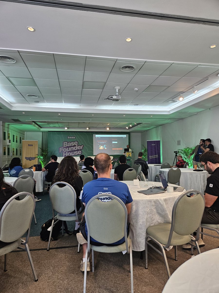 The last three days at Base Founder House have been incredible. Grateful to be here as a <a href="/base/">Base</a> ambassador.

Day 1 was all about growth, with mentorship for 10 solid projects preparing to raise capital.

I also joined a great panel with <a href="/orlandooncrypto/">Orlando Telles</a> on how influencers can