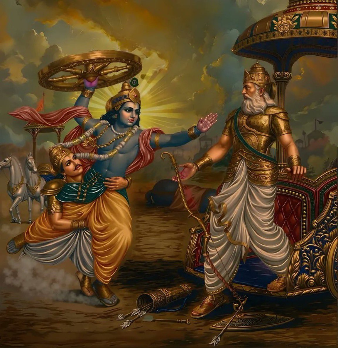 GitaShlokas_'s tweet image. I always protect my devotee.