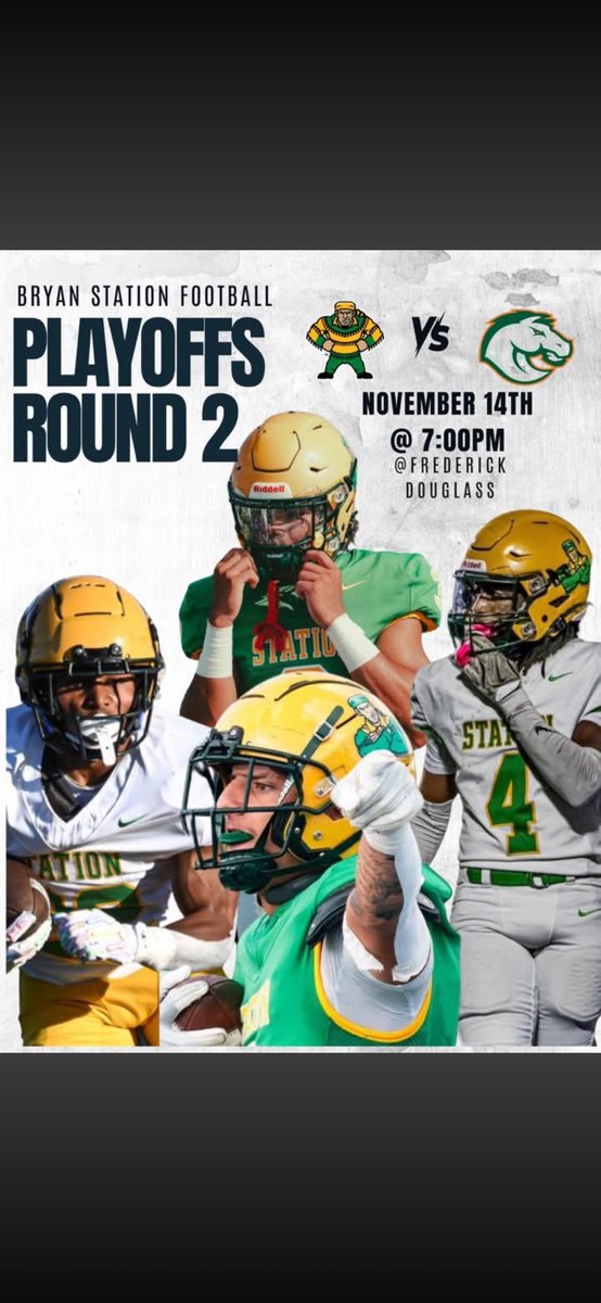 We live by believing and not by seeing. 
~2 Corinthians 5:7

Play your God given position as well as you can, realizing that your assignment fits into a bigger picture. Do your best, forget the rest, and trust that God really is in control. 

LETS GO BRYAN STATION‼️