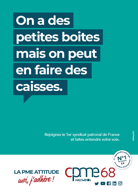 Cpme68's tweet photo. « Quand les TPE-PME se rassemblent, les règles du jeu changent. »
Ensemble, on fait bouger l’Europe !
La suppression des exemptions douanières sous 150 €, obtenue grâce au travail de longue haleine de la CPME, en est la preuve. https://t.co/wHcXpctvSD

Rejoignez la CPME 68 ! https://t.co/qLcZ7jFWFR