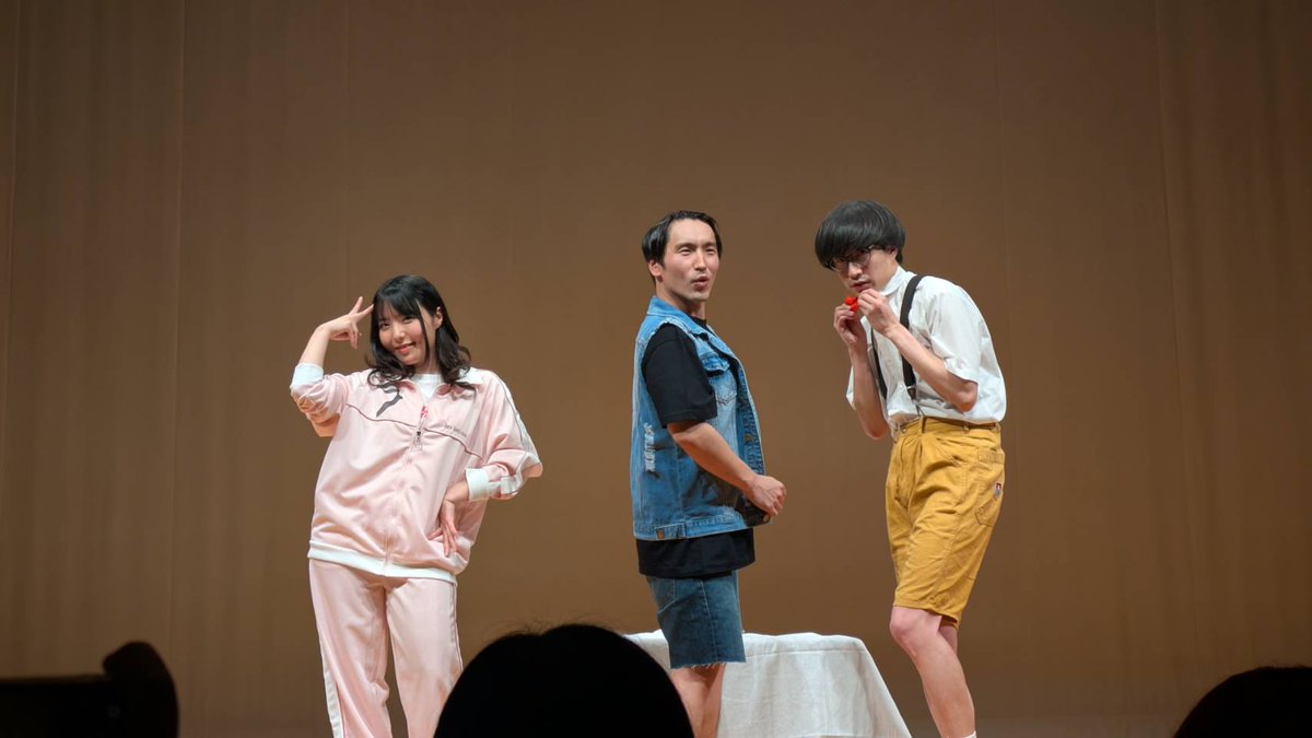 naberyu__'s tweet photo. Conva第3回単独公演
ガ〇レオマージュから狂気に満ちたネタ、幕間も終始笑った

最後はライブマンズ（？）でエンディングでキャラから降りない3人好き
次の単独も見たいです
#HVDL https://t.co/OU0OVWcjwl