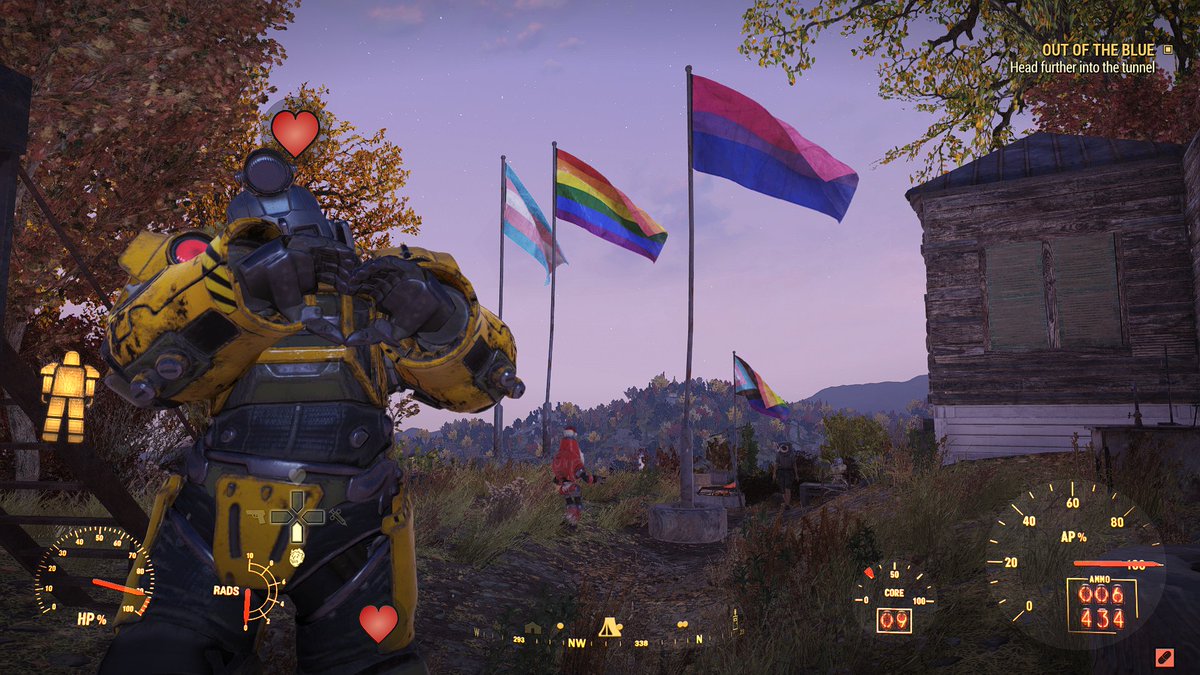 ErossVein's tweet image. Not really a throwback picture cuz I couldn&apos;t find any 😭 but this is my favorite picture! 
This community is so friendly and accepting. Happy Birthday Fallout 76!!! 
Courage today,
Victory Tomorrow!