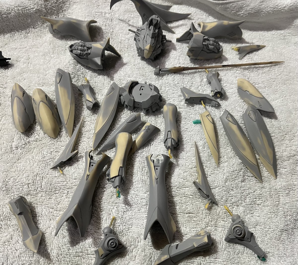 大量にあった気泡を埋めて再度サフチャレンジへ！💪

#ガストテ