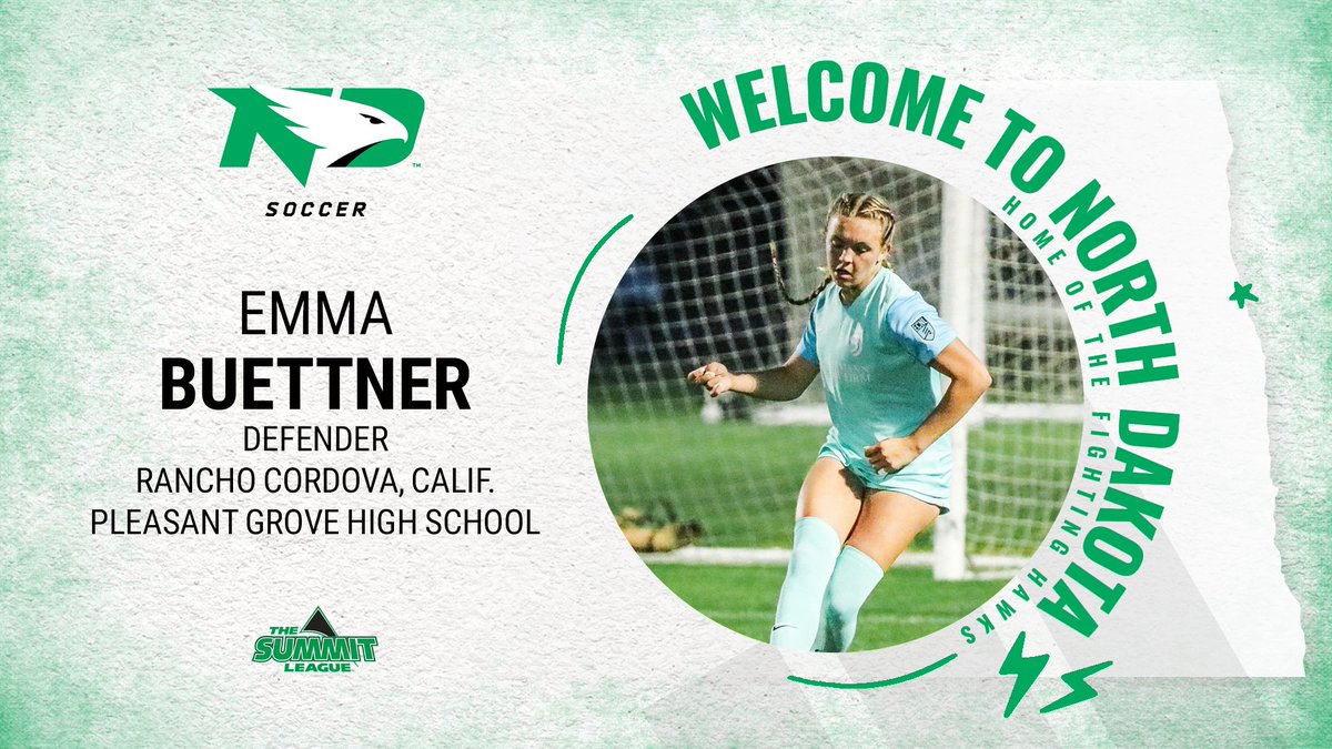 UNDsoccer's tweet photo. 𝐬𝐢𝐠𝐧𝐞𝐝. 𝐬𝐞𝐚𝐥𝐞𝐝. 𝐝𝐞𝐥𝐢𝐯𝐞𝐫𝐞𝐝!

Emma Buettner is officially a Fighting Hawk! Welcome to @UNDsports

#UNDproud | #LGH https://t.co/BhKGO8nhwr