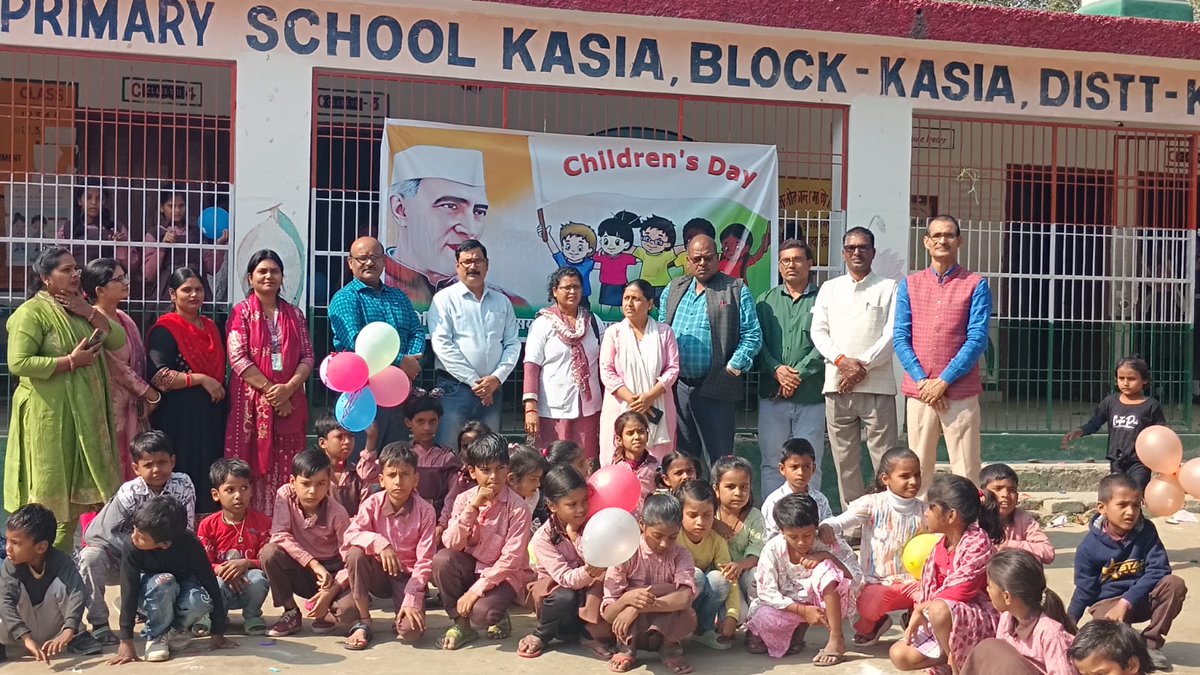 PayodkantM's tweet photo. @basicshiksha_up @UPGovt @thisissanjubjp @EduMinOfIndia बाल मेला... कंपोजिट स्कूल कसया https://t.co/RxXbtBjqOW