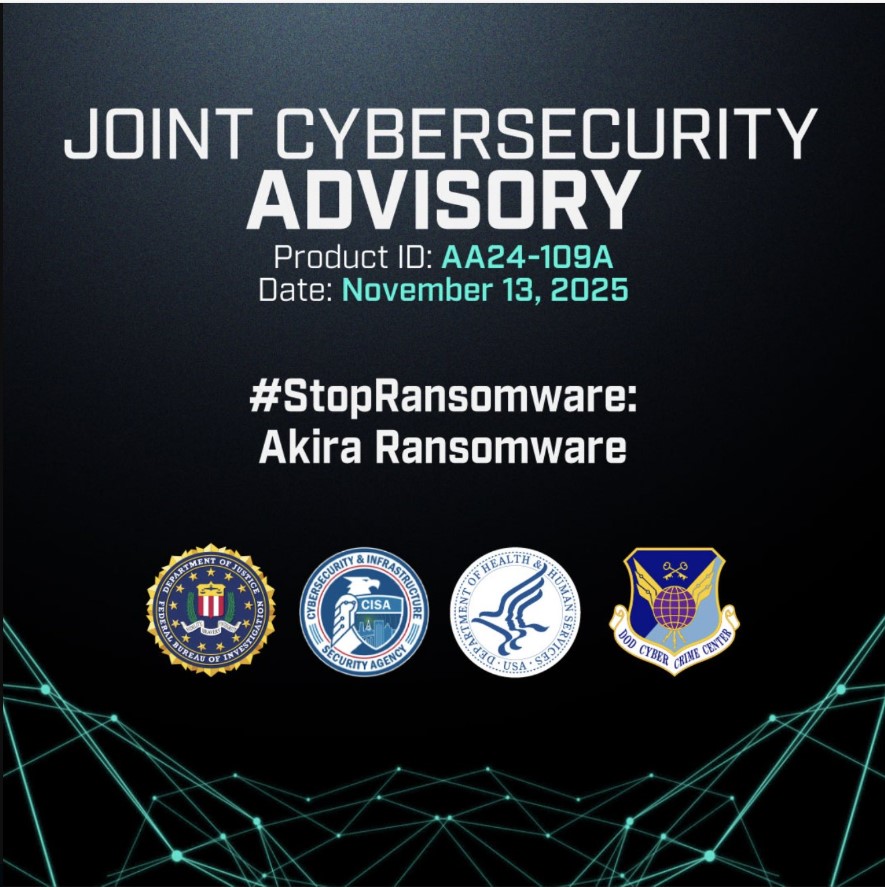 The FBI, along with @CISAgov, @DC3Forensics, @HHSgov, and other