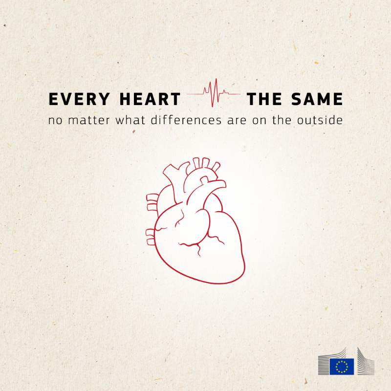 EU_Commission's tweet photo. Tolerance isn’t just a principle — it’s a practice that should go beyond the #DayForTolerance.
Together with citizens, we’re building a Union of Equality.
From a new Code of conduct on hate speech online to a rulebook to fight bullying in schools.