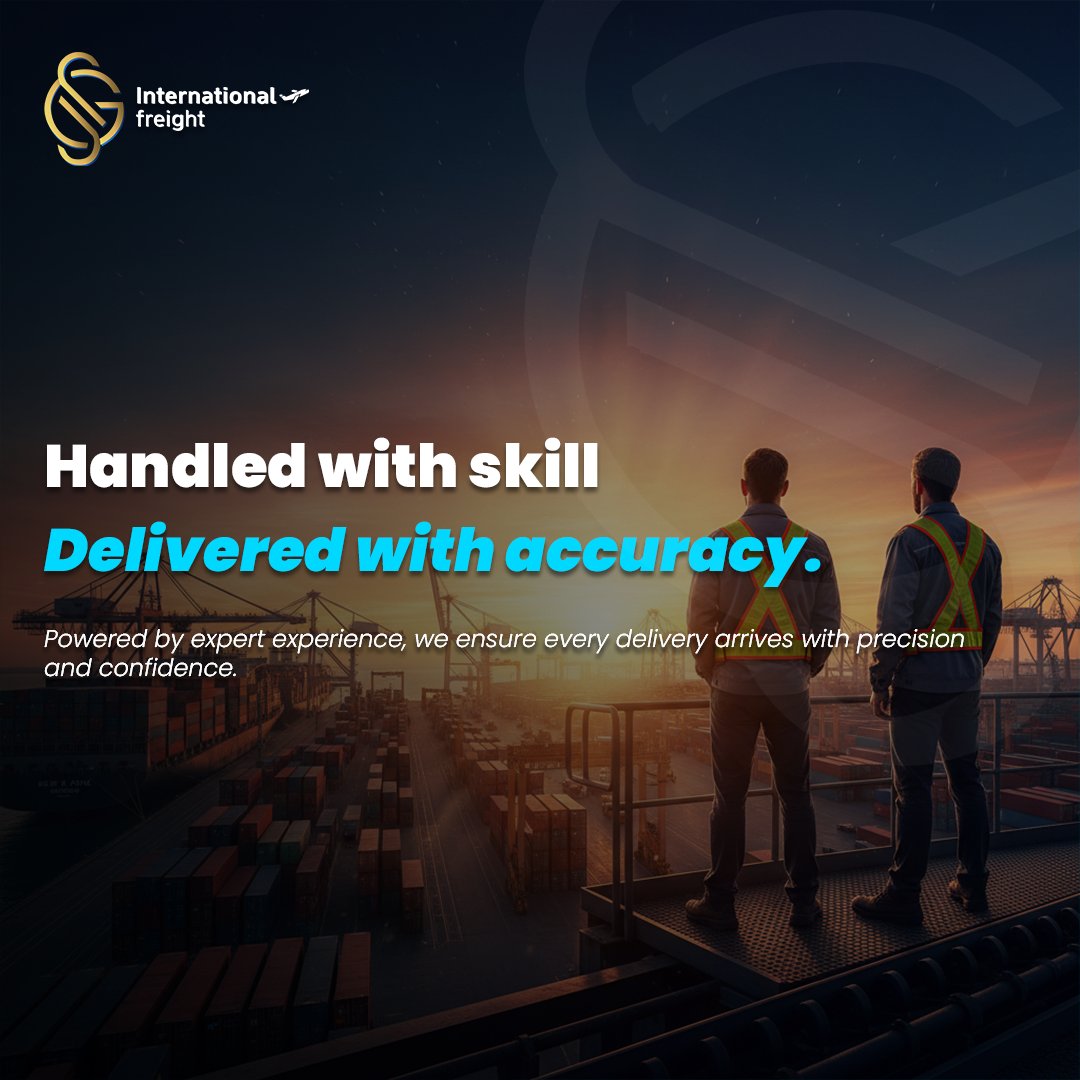 sreeguruin88891's tweet image. Backed by years of industry expertise, we deliver every shipment with precision, care, and complete professionalism. Your business moves forward when your cargo moves right—and that’s exactly what we do.