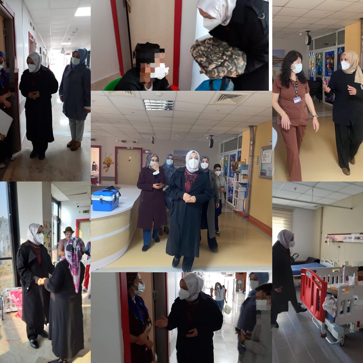 Kadın Kolları Başkanımız <a href="/zerrin_alpaslan/">Zerrin Alpaslan</a>,Sağlık Politikaları Başkanımız <a href="/DeryaYergin/">Derya Yergin</a>, Yönetim kurulu Üyelerimiz ile;2-8 Kasım Lösemili çocuklar haftası münasebetiyle hastanede yavrularımızı ziyaret ederek, minik kalplerine dokunduk.

<a href="/tugbaisikercan/">Tuğba IŞIK ERCAN</a> <a href="/Esma_Atasoy/">Esma Atasoy (Doç. Dr.)</a> <a href="/dilanozmenozgun/">Dilan ÖZMEN ÖZGÜN🇹🇷</a>