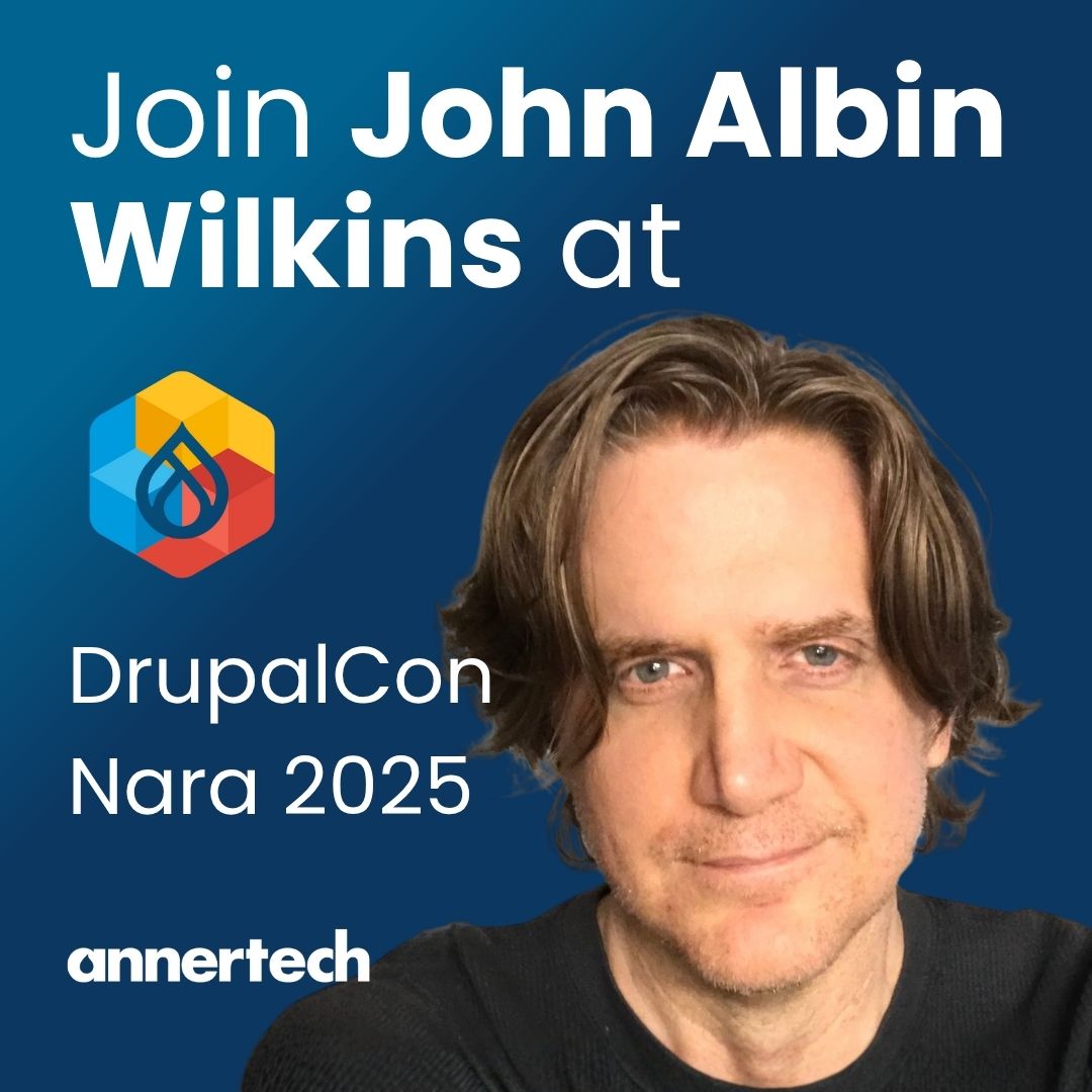 annertech's tweet image. Veteran developer @JohnAlbin will be presenting at 
@DrupalConAsia! Join him tomorrow, 18 November, at 05:00 to 05:45 (Irish time) for &quot;Declarative Shadow DOM and the future of Drupal Theming.&quot;
events.drupal.org/nara2025/sessi…
#Drupal #DrupalConNara #WebComponents #FrontendDevelopment