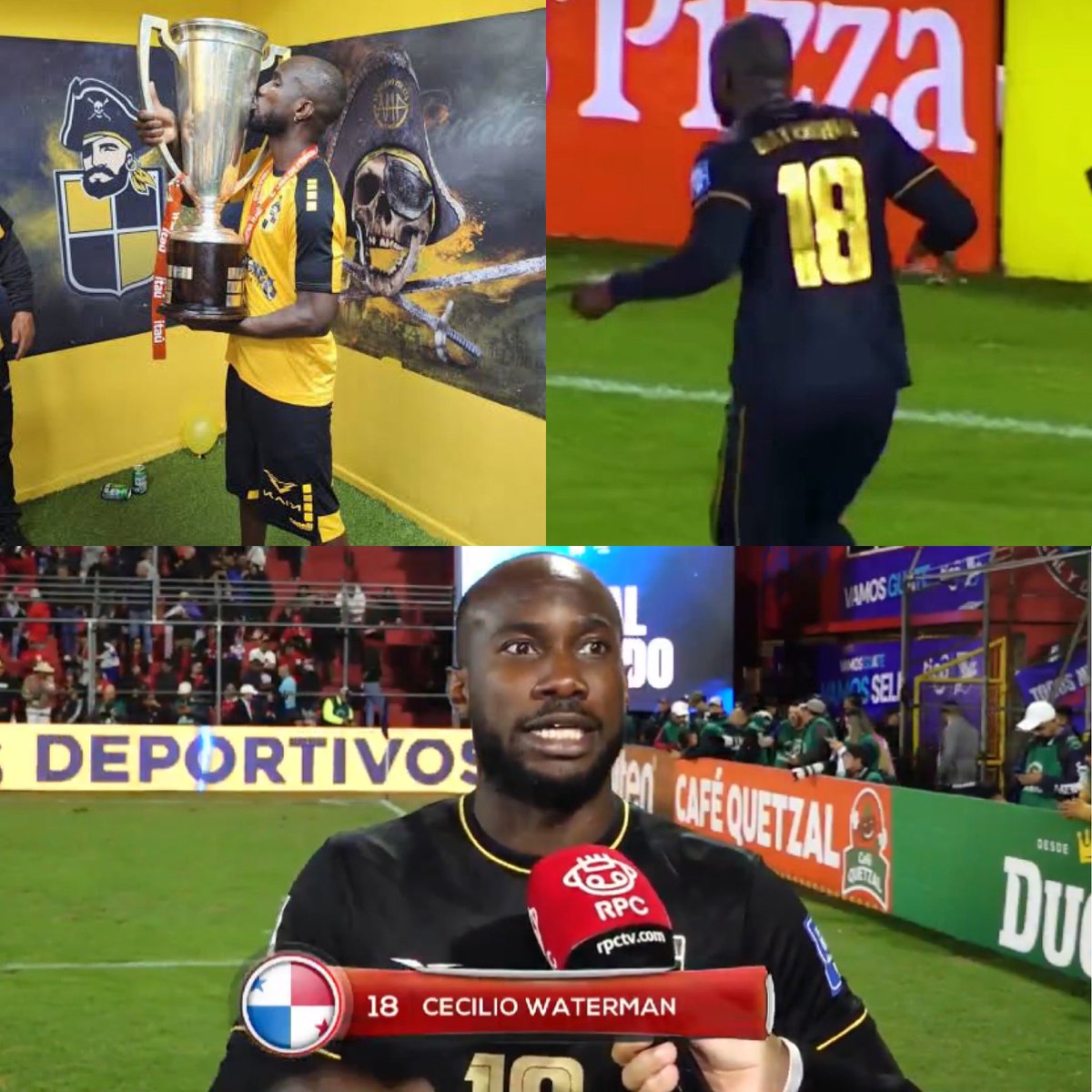 Juezcentral's tweet image. No hay que rendirse nunca. Nos lo recuerda el panameño Cecilio Waterman. 

En 2013, en un partido clave de eliminatorias contra Jamaica, Waterman falló 2 goles claros que complicaron la clasificación de Panamá al Mundial. Desde allí, nunca volvió a ser llamado a la selección.…