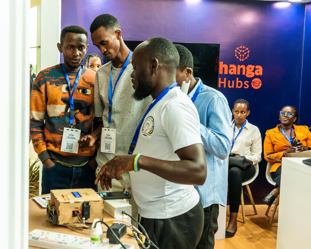 We were honored to have Innocent Asiimwe, Chief Operations and Strategy Officer at RISA, visit our booth at #hangapitchfest2025 where he applauded the Hanga Hubs innovators for their solutions and encouraged them as they prepare to scale their impact worldwide.
#RwandanInnovators