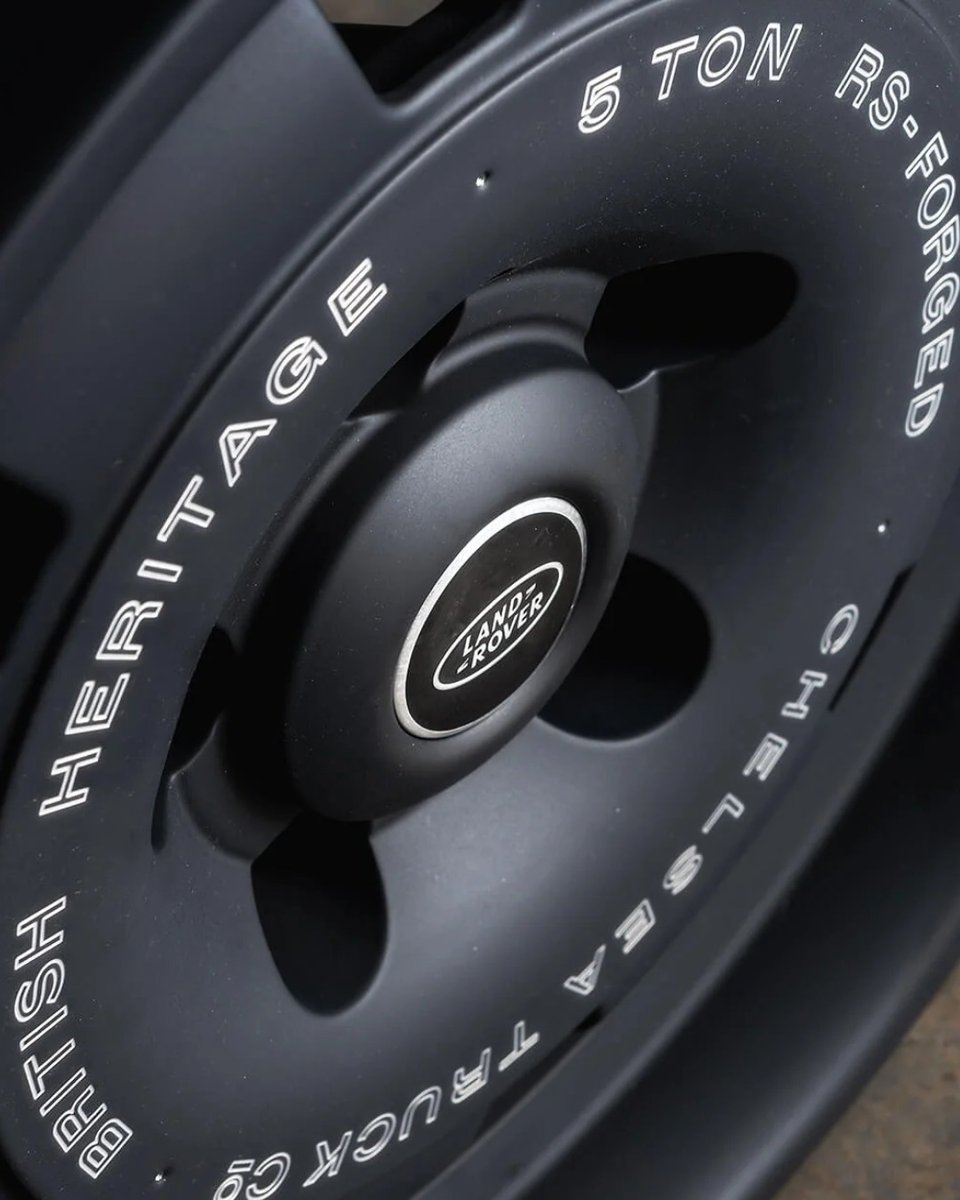 ProjectKahn's tweet image. Land Rover Defender (2020–Present) British Heritage RS-Forged Alloy Wheels
Price: £2,499.98 INC. VAT

Vehicle: Land Rover Defender L663 (2020–Present)
Size (Front &amp;amp; Rear): 9 x 20&quot;
Colour: Satin Black

#LandRoverDefender #ChelseaTruckCompany #RSForged #KahnDesign #Luxury4x4