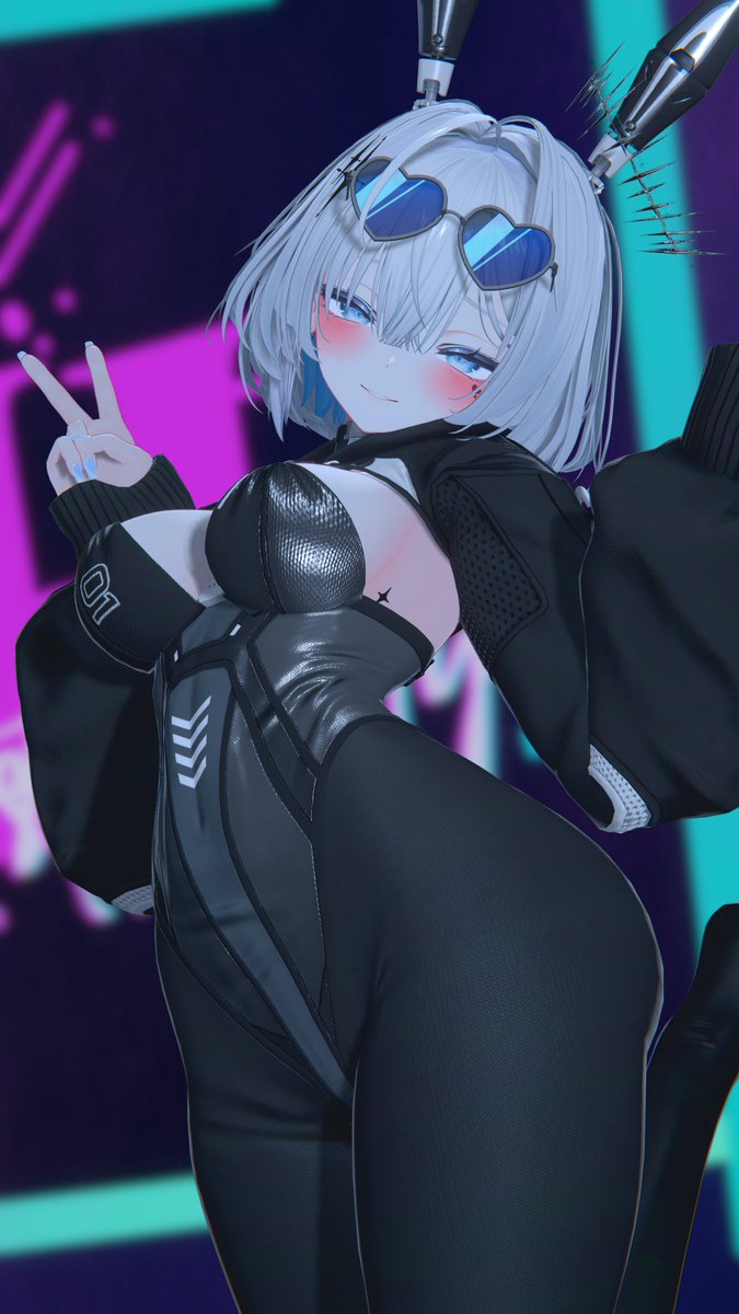 わたし！✌️🐰🤍
#VRChat #FOXYPLAY3D