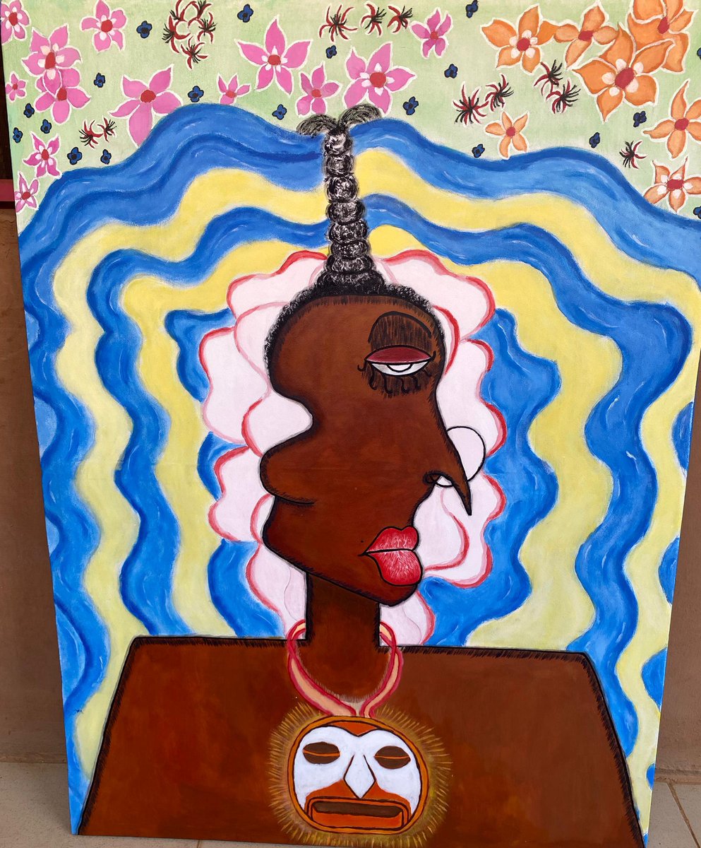 __jadesola's tweet photo. INNER REFLECTION 
Acrylic on canvas 
36 by 48 https://t.co/loRGlmvymQ