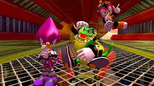 It's time to Continue this very Chaotix Adventure through the Rail Canyon and Frog Forest!! I'm live with Sonic Heroes!!twitch.tv/coolsquidgamin…