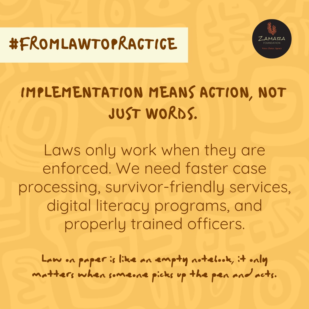 njeri_hafsa's tweet photo. The SOA should be a living tool for protection. Regular reviews, reforms, and public education keep it relevant and effective.
#ZamaraVoice #FromLawToPractice https://t.co/ARiXpehrOg