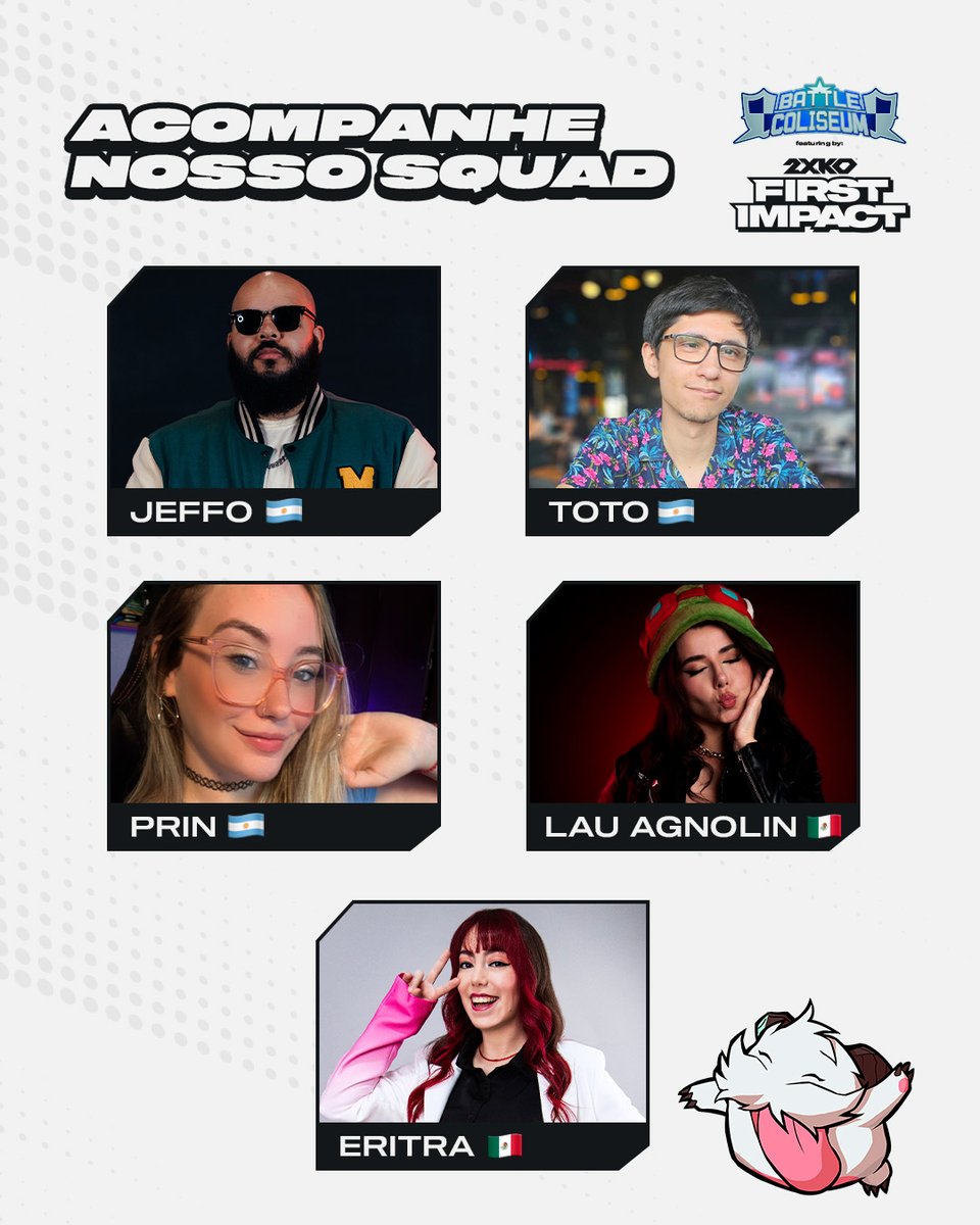 2XKObrasil's tweet image. A América Latina vai dominar o Battle Coliseum 2025! 👊
 
O nosso squad vem com tudo para mostrar cada momento do torneio que rola este fim de semana em São Paulo:

@flavoroflife
@kari_akane
@darkmelocoton
@ismalakoi
@missylefg
@jeffocondoblef
@totonoelizalde
@prin_vlr
@haseogg…