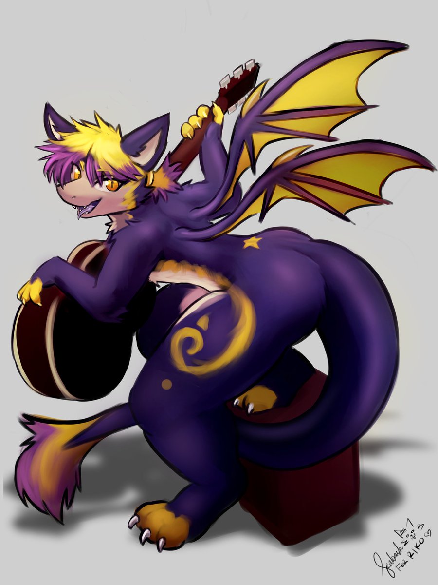 Seabashed's tweet image. For @RikoClawzer! Happy birthday! 🎊🎉🎂