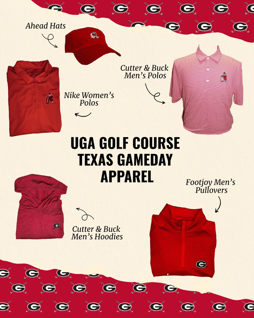 UGAGolfCourse's tweet image. Swing by the UGA Golf Course for your Texas gameday essentials! Fresh new arrivals are waiting for you! ⛳️🐶
