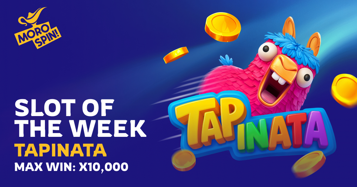 morospin's tweet photo. 🪅 Slot of the week: Tapinata

🥙 The Mexican vibe is everywhere
⚖️ The Heat Scale with 3 levels of multipliers
🦇 Bat mode — catch the bat coins to win the grand prize!

The more you smash, the more you cash! Play Tapinata on MoroSpin.

#morospin#Tapinata #slotoftheweek https://t.co/KOi3VuXfAu
