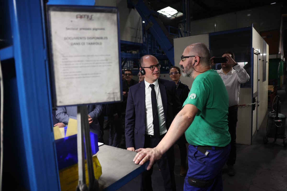 sbastien_martin's tweet image. La reprise d’#AMIS par le Groupe Le Goff-CMW est un signal positif et donne un nouvel élan au site. J’ai tenu à dire aux salariés que l’État restera présent, engagé, et à leur côté pour construire un avenir stable et serein. On avance, ensemble. @Prefet03