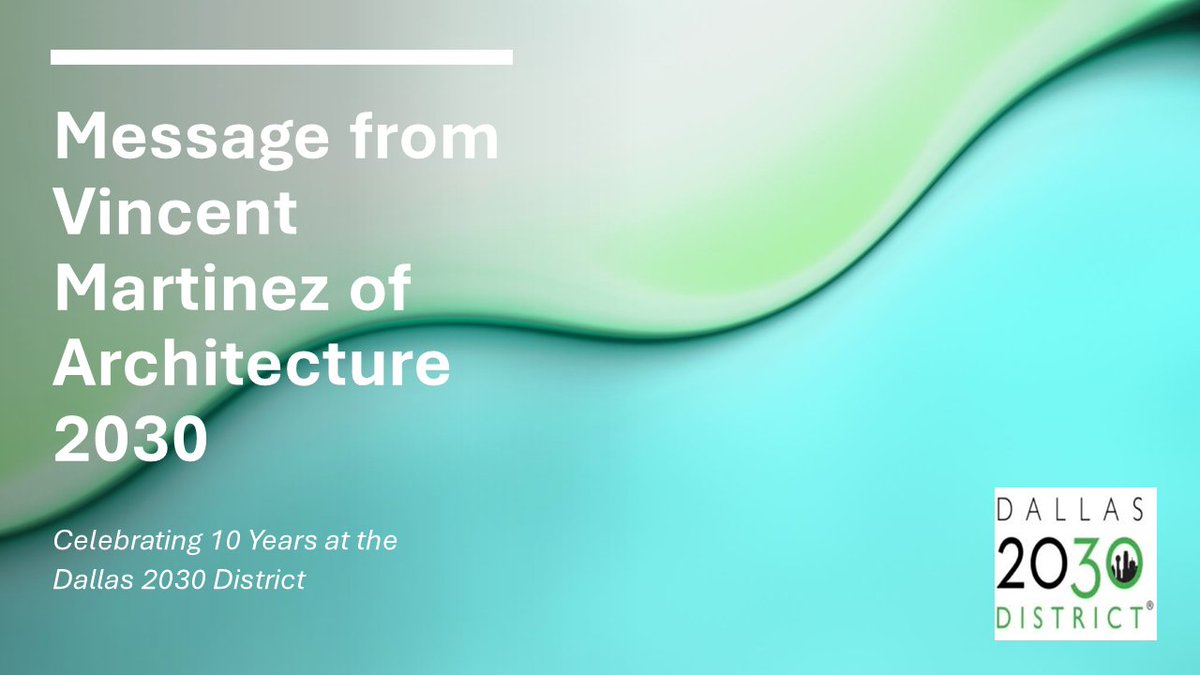 Dallas 2030 District tweet media