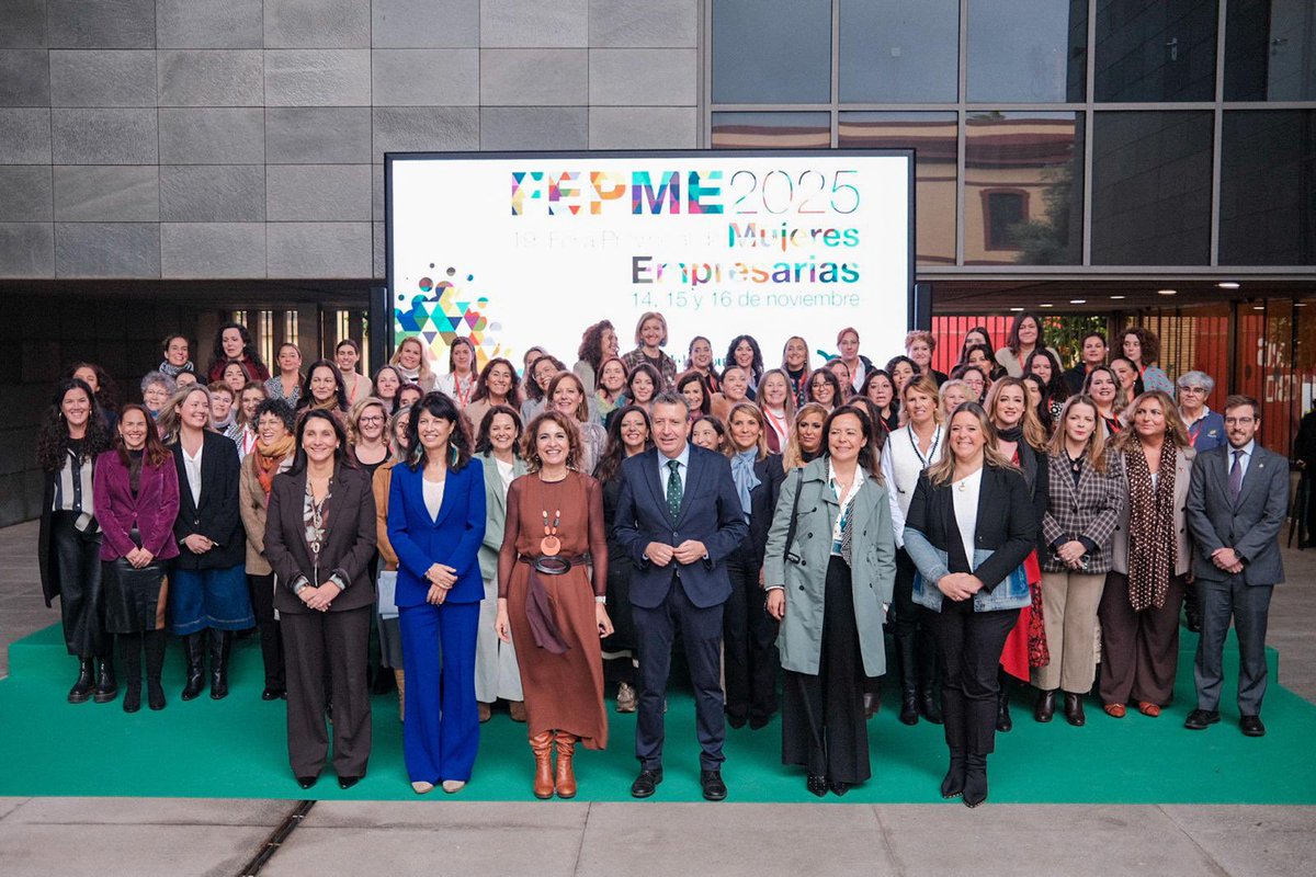 JFdezdelosRios's tweet image. El crecimiento de la mujer empresaria en Sevilla es notable. Desde el inicio de @FEPMEsevilla en 2005 hemos crecido 16 puntos porcentuales. 
Hoy, el 42% de los autónomos son mujeres, impulsando el empleo rural.

Pero las empresarias continúan enfrentando dificultades para obtener…