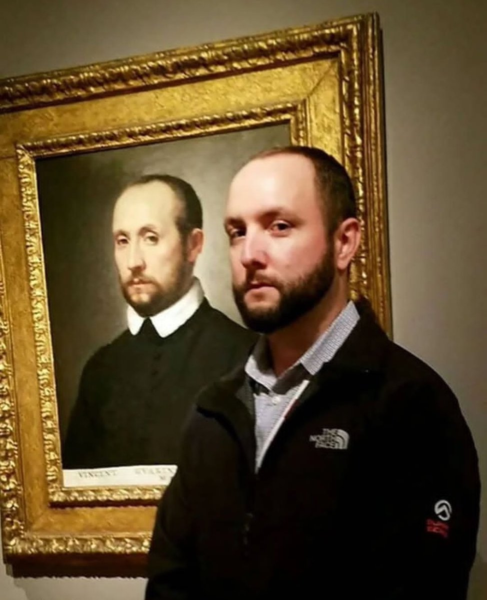 cogitare_02's tweet image. I don&apos;t care about celebrities, but I really want to find my doppelganger in a painting like these people did.
