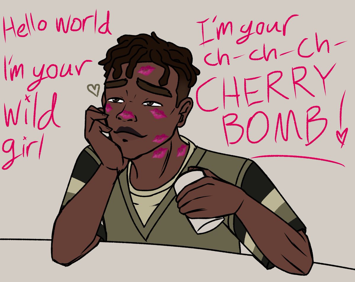 MadeeGain_Draws's tweet image. Cupid and Trackstar, a couple for the ages
#dispatch #dispatchoc #chase