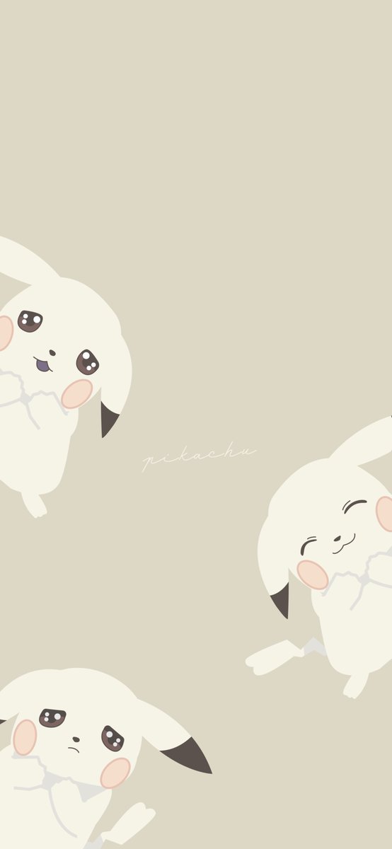 ピカチュウ（うすいろ） ウスチュウ可愛すぎ！📱 #ぽこあポケモン