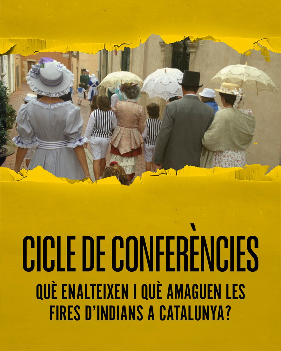 Què enalteixen i què amaguen les fires d'indians a Catalunya?

El periodista cubà Abraham Jiménez Enoa i l’antropòloga Sarai Martín López, debatran entorn la figura de l'indià: de les seves llums i de les seves ombres. També aprofundirem en el que representa l’organització de les