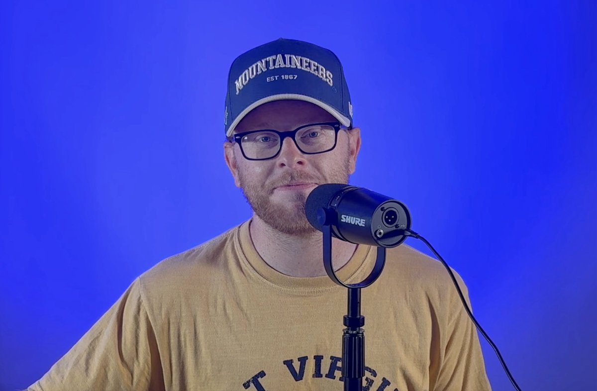 EerMoment's tweet photo. Go follow Mountaineer Moment!! 
YouTube, Apple Podcasts, Spotify 
Appreciate you all 💛💙 https://t.co/27PZrmLJ0P