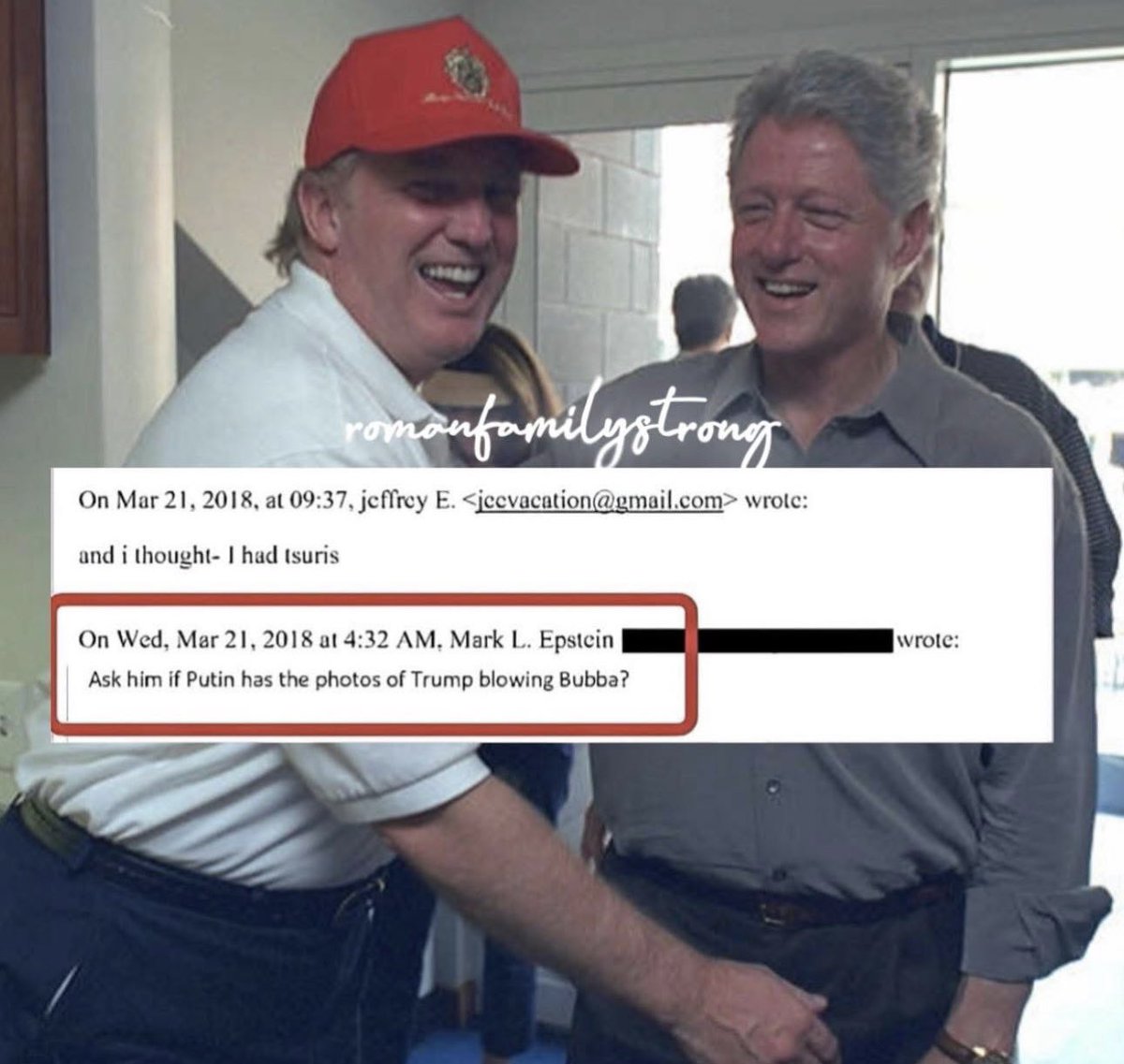 AlbertoHH1's tweet photo. @KyleKulinski @KyleKulinski Yo, Kyle! You need to cover Trump and Bubba! What’s the hold up? 🤣😂🤣 https://t.co/Wlz5mzaJu5