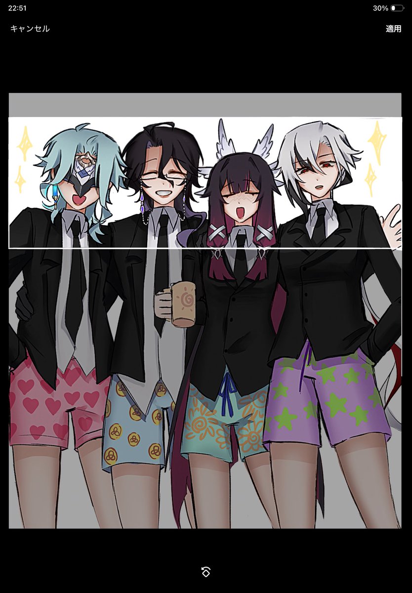 8pBFrAnYTn4BipO's tweet image. #Dottore #Pantalone #Columbina #Arlecchino