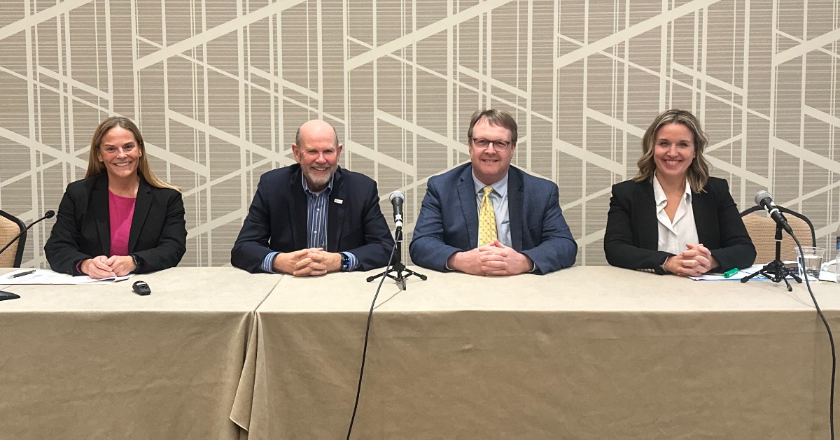 NERC_Official's tweet image. At the 2025 @NARUC Annual Meeting, NERC CEO Jim Robb joined a panel on inverter-based resource integration, highlighting grid reliability and the key role of states in shaping a reliable, clean energy future. 

#GridReliability #CleanEnergy #NERC #NARUC