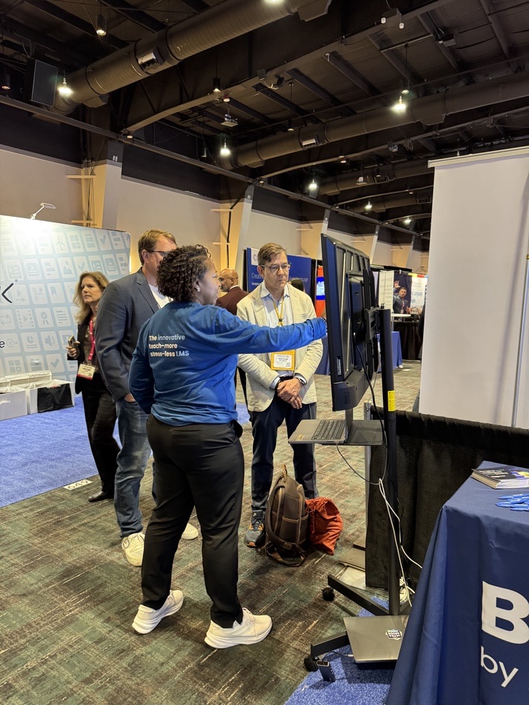 Blackboard's tweet image. What an inspiring few days at #DevLearn 2025! 

We loved connecting with L&amp;amp;D leaders, designers &amp;amp; innovators to explore the latest in learning tech and strategy. Thanks to all who stopped by—your insights were invaluable!
Here’s to advancing learning through innovation.