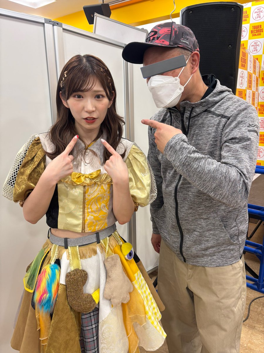 11/14 新宿タワレコリリイベ 大事な事伝えるの忘れた💦 声出し褒められ