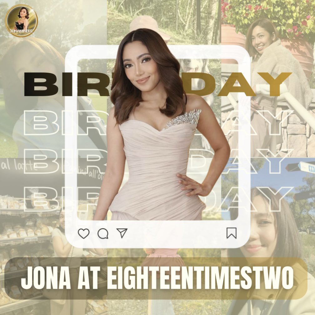 JONANINERZOFC's tweet photo. HBD!

Let’s shower Jona all the love on her birthday by having a twitter party. Drop “happy limbiray day” together with our tagline. 

JONA AT EIGHTEENTIMESTWO
#HappyJonaDay https://t.co/UqmwaNmc8J