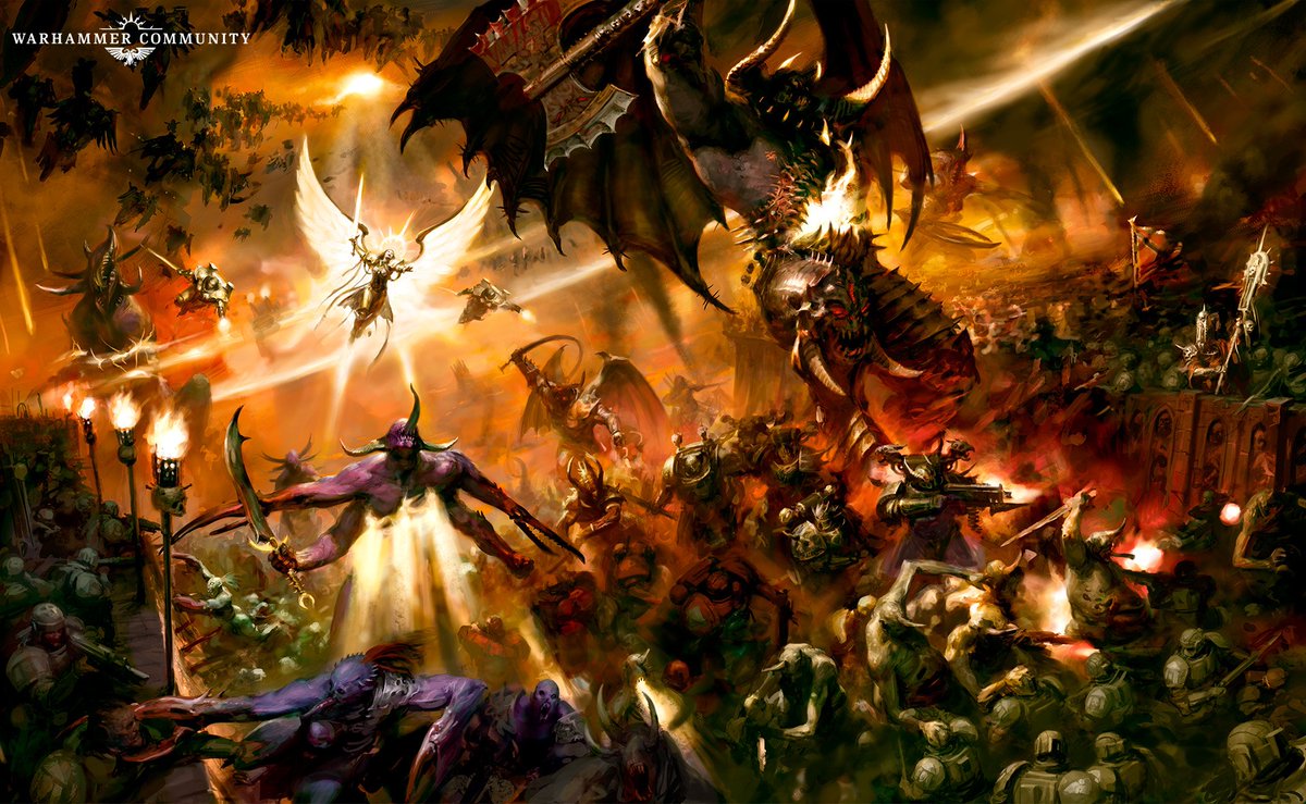 40ktrasfondo's tweet image. A quien le interese, hay mazo arte de las hermanas de batalla en el community