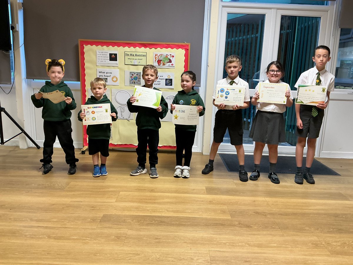 ⭐️ Well done to our superstars this week 🌟