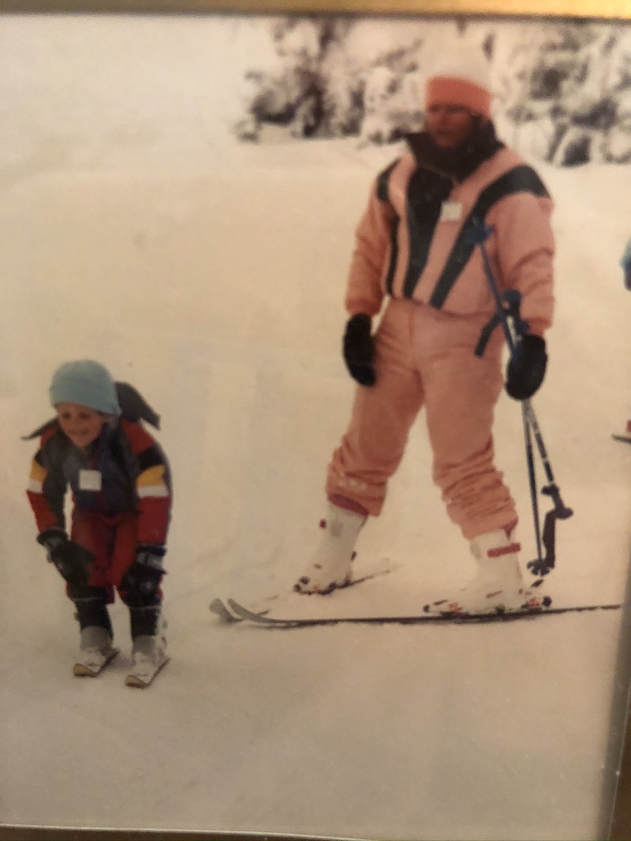 ebert_ann's tweet image. Ok twitter friends. It’s FUN FRIDAY!. Everyone is up and ready to go. So today, let’s see a picture of a sport or an activity that you love or once loved to do.  I’ll start off skiing ⛷️. Here I was teaching my 3 year old how to ski. 
@donnacox1021 @kayakkim11 @Youthguy07…