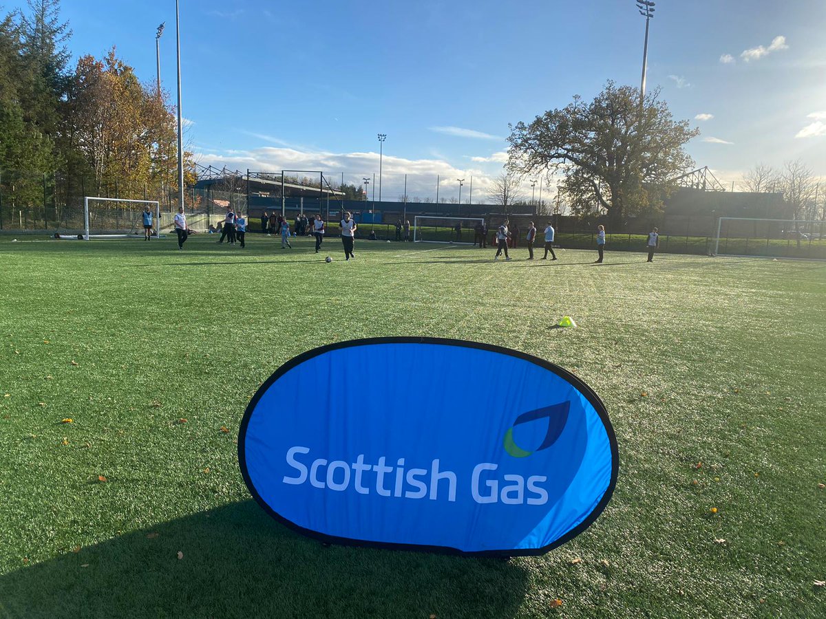 Our final <a href="/scottishgas/">Scottish Gas</a> para festival of the year took place today at Forthbank. Thankfully the weather conditions were on our side and everyone had a great day. 
Well done and thank you to all the participants and staff for attending. 
We go again after the new year 🔴⚪⚽
