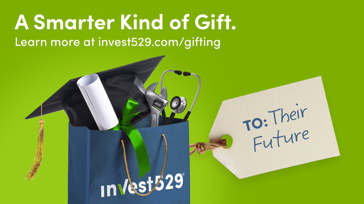 Give a gift that grows with your loved one: a head start on education. Now it's easier than ever: learn more. 🎁⬇️ invest529.com/account-manage…