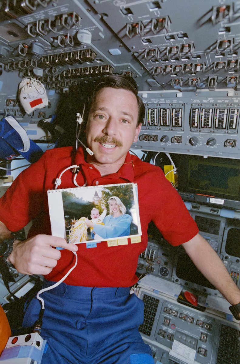 gtalumni's tweet image. Georgia Tech alumnus Scott &quot;Doc&quot; Horowitz brought a Georgia Tech banner with him during four of his space flights. On one, he even brought a photo of his wife and daughter in front of Tech Tower.