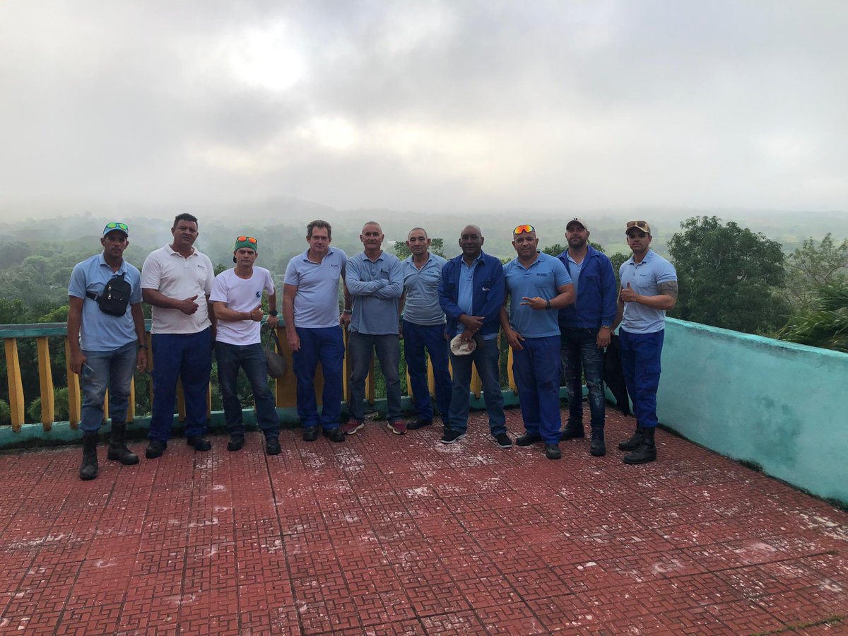 Nuestras brigadas de fibra óptica y cable, junto al especialista de seguridad y salud al frente, listos para continuar labores en Bayamo <a href="/ETECSAGranma/">Bayamesa2025</a>  
💯🔥no se detiene 💪💙
#EtecsaConCuba 
#GenteQueSuma 
<a href="/MiguelASurezSa2/">Miguel A. Suárez Sabina</a> <a href="/Irenaldo5/">Irenaldo Cruz Lopez</a>