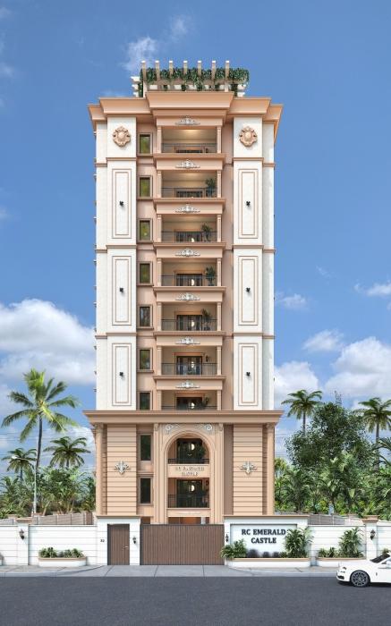 trichyinfraa's tweet image. #Trichy growing taller! two more high rise flats added to city. Still 3 to 5 high rise flats on various stages of approvals, apart from this few high rise hotels, hospitals are also u/c.