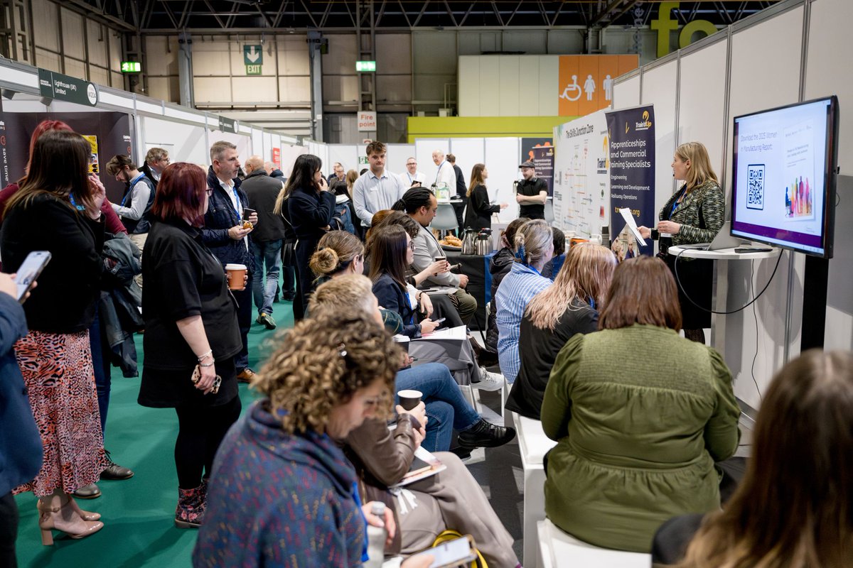 advancedenguk's tweet image. Thank you to @TraindUp for sponsoring the Skills Junction at #AEUK25 and to Laura Crawford of @ukmfg_news, Alexia Williams, and the team from Women in Manufacturing for delivering such fantastic content!

Join the conversation- bit.ly/49kqlmS